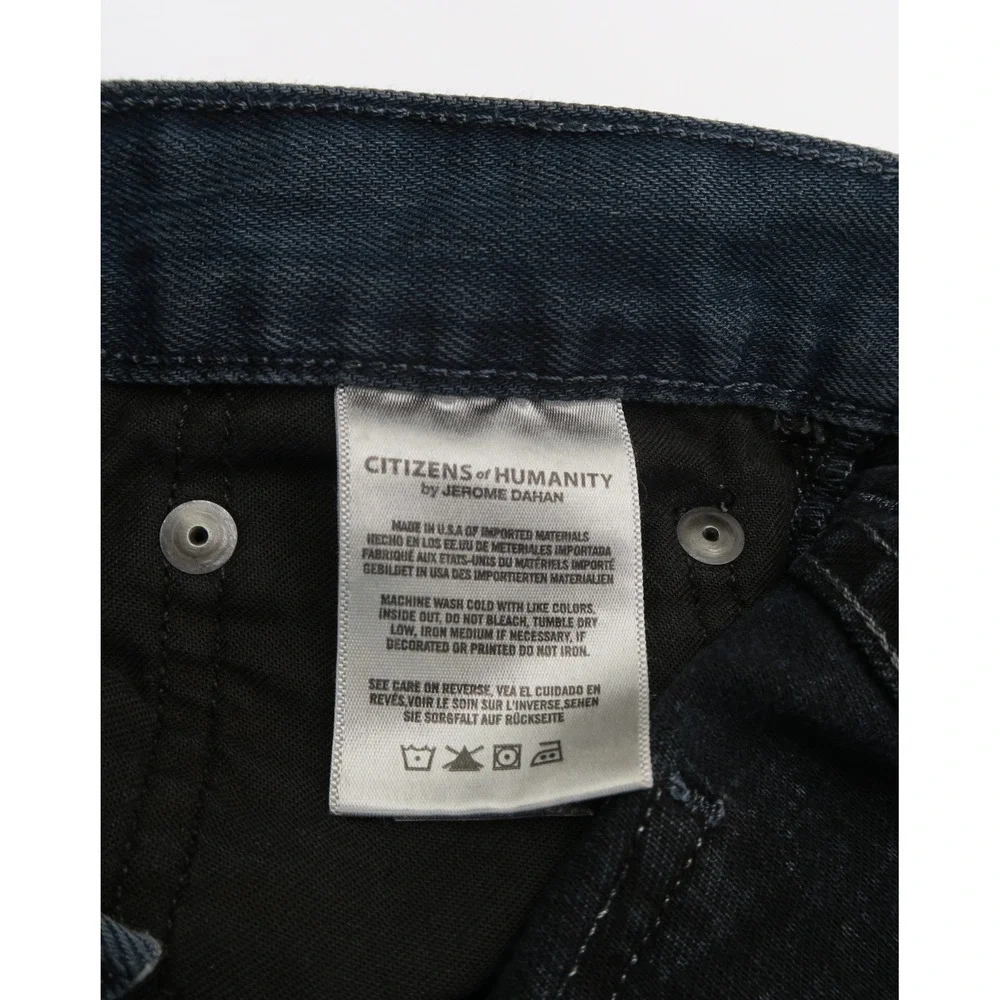 Citizens of Humanity Gage Straight Leg Jeans Dark Wash Mens 34 6107-431 Indigo